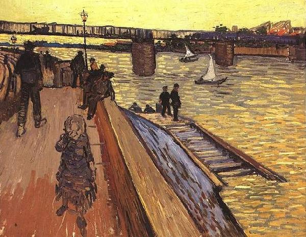 Vincent Van Gogh The Bridge at Trinquetaille